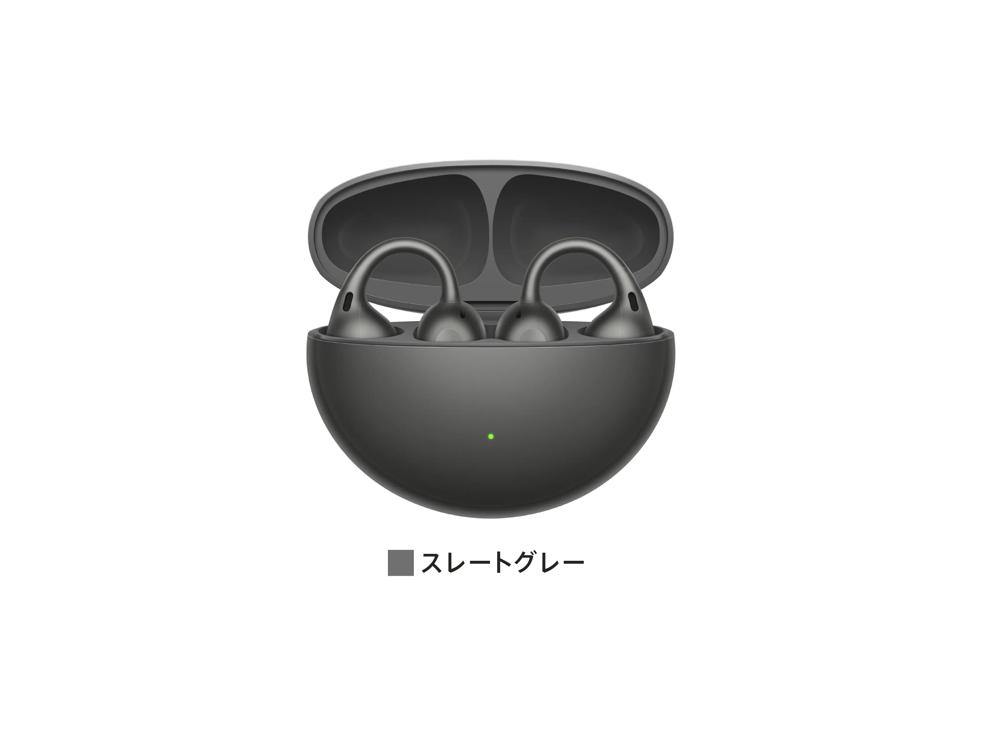 耳をふさがないイヤーカフ型デザインと快適な装着感 「OPPO Enco Clip2