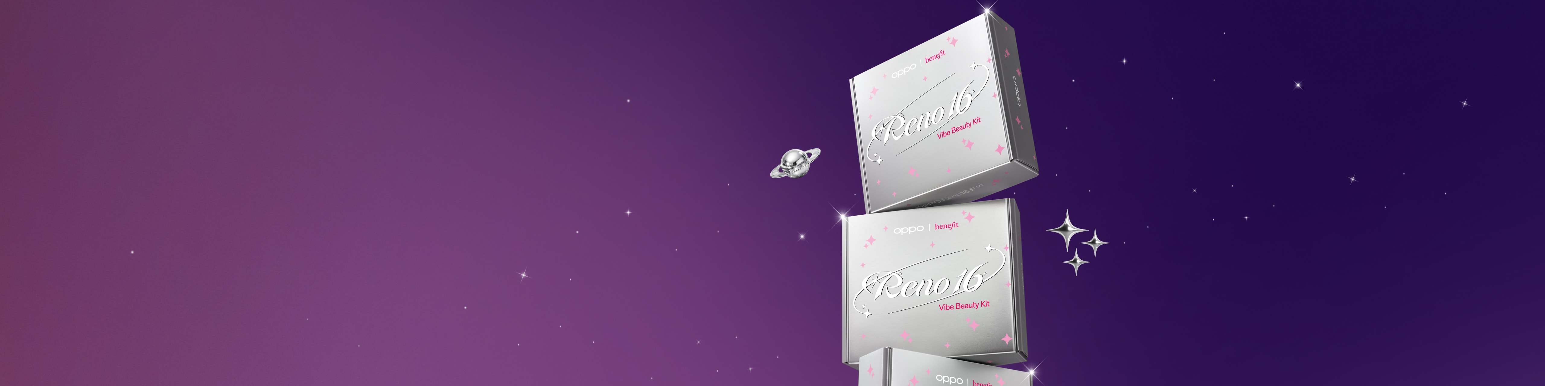 Reno16 F x BenefitVibe Beauty Kit
