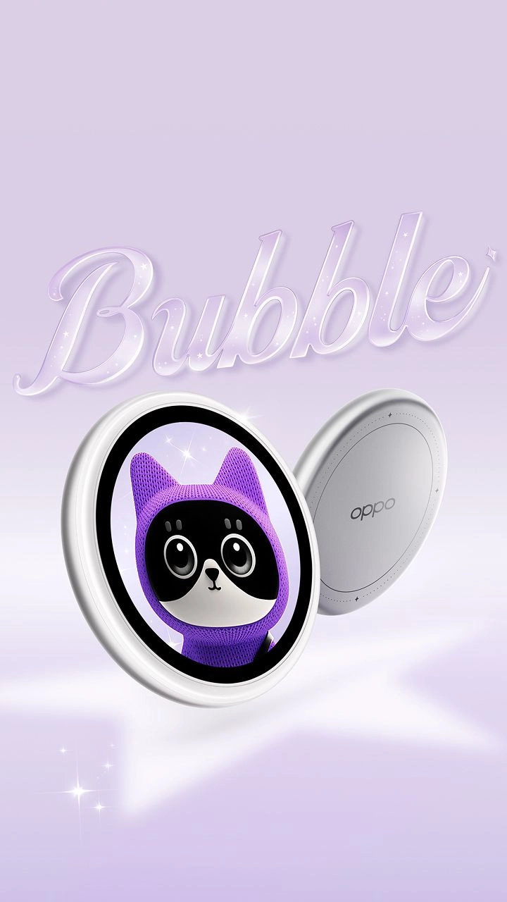 OPPO Bubble Mag E-Badge - Ultra-Clear Rear Selfie | OPPO Global