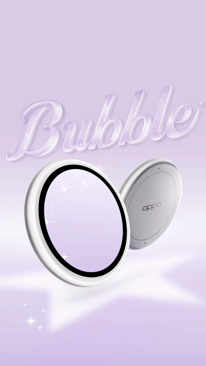 OPPO Bubble Mag E-Badge - Ultra-Clear Rear Selfie | OPPO Global