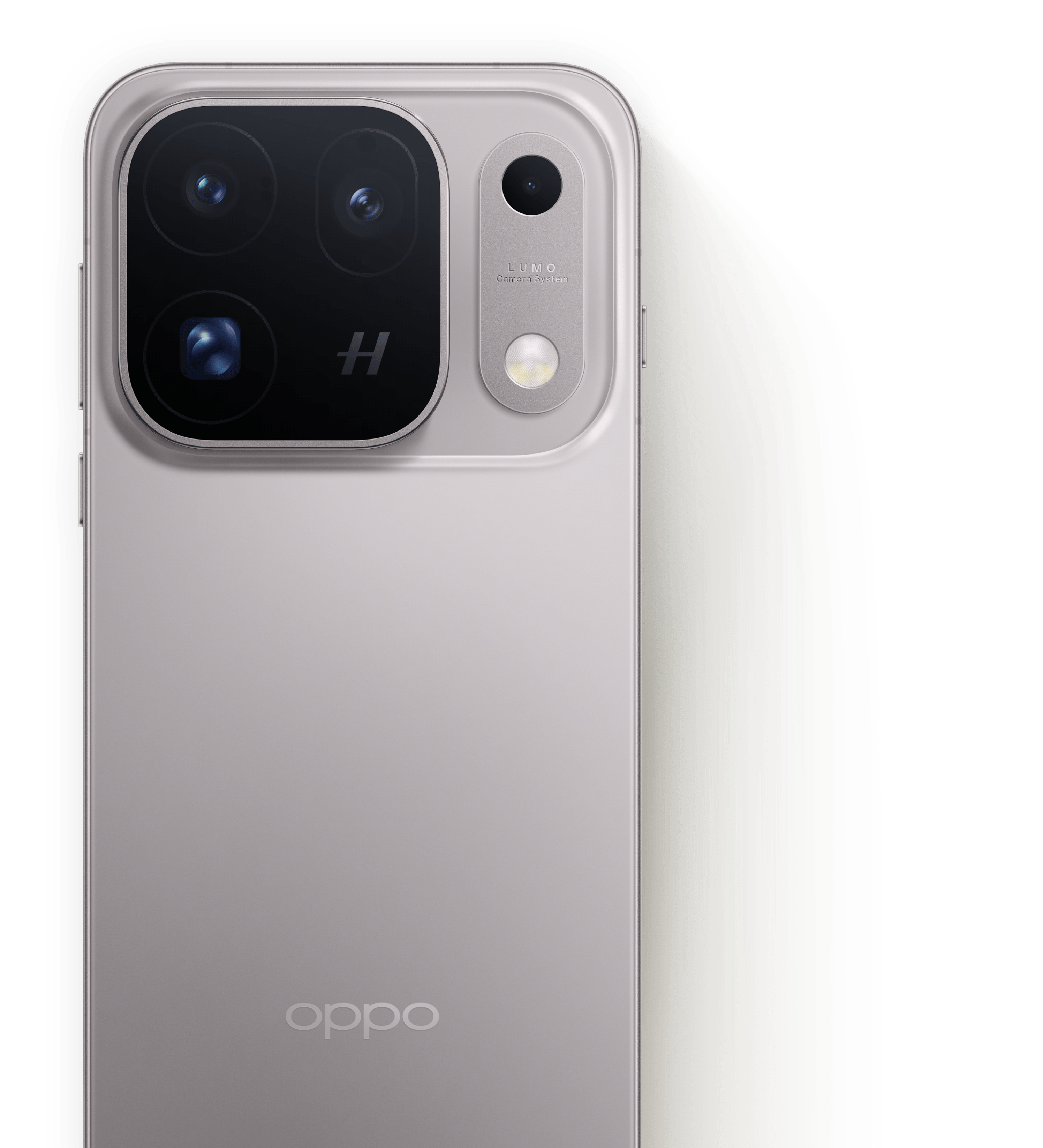 Close-up of OPPO Find X10 Pro Max's multi-lens camera module