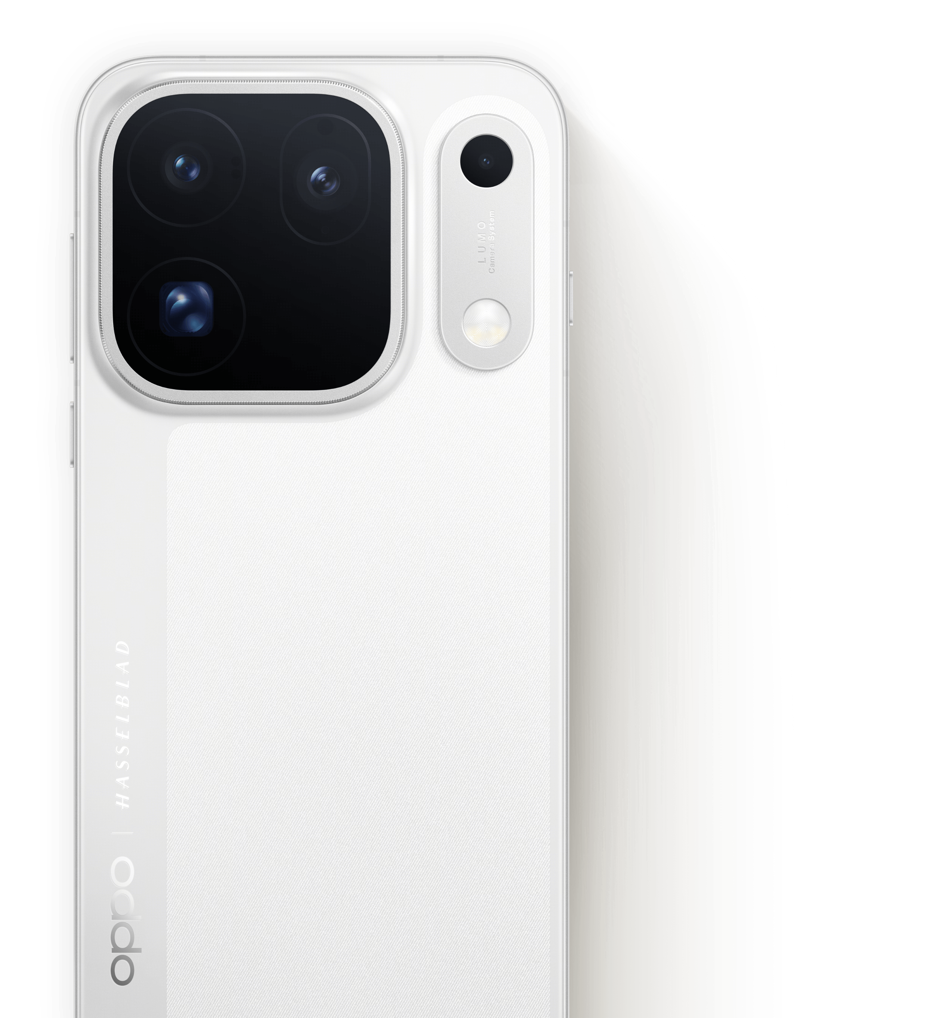 Close-up of OPPO Find X10 Pro Max's multi-lens camera module