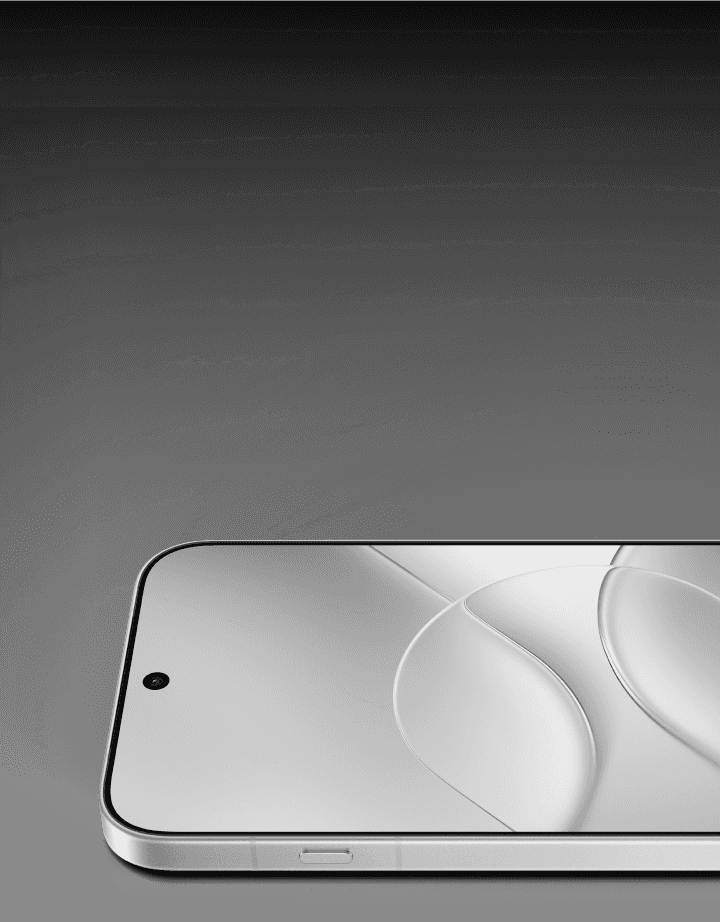 Front view of smartphone, showcasing the New Generation ProXDR Display