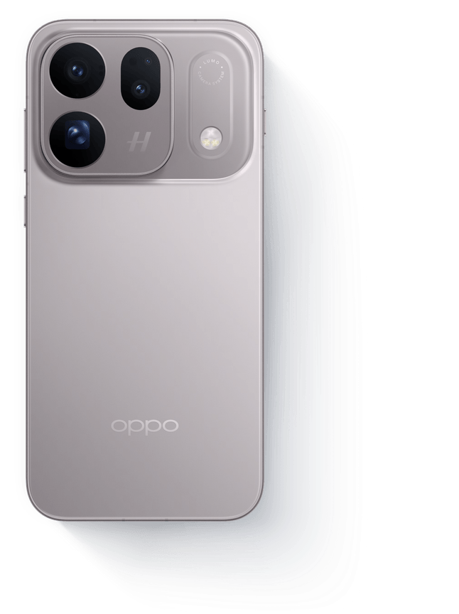 Zbliżenie na wieloobiektywowy moduł aparatu OPPO Find X10