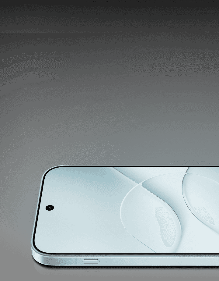 Front view of smartphone, showcasing the New Generation ProXDR Display