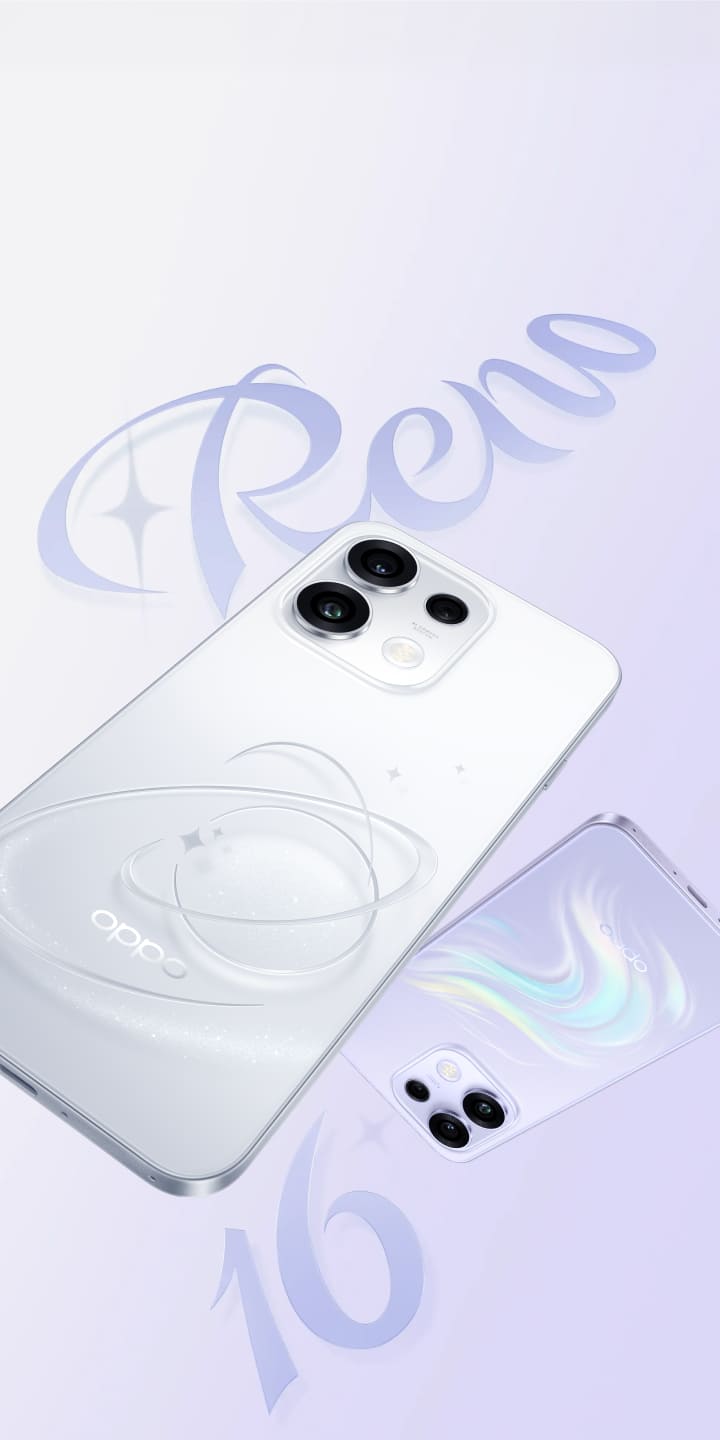 OPPO Reno16 F 5G - 3D Pop Planet Design | OPPO Malaysia