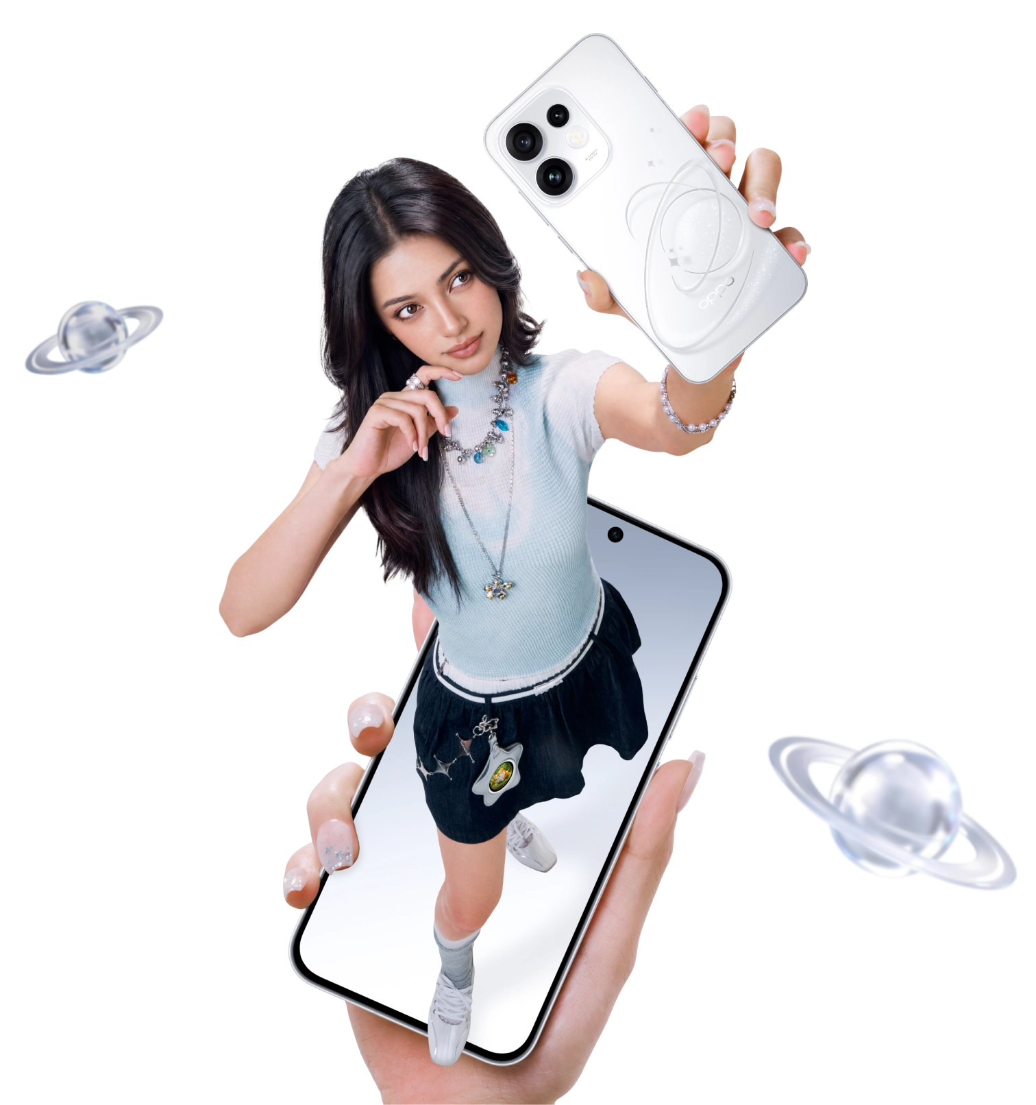 OPPO Reno16 5G Starry White