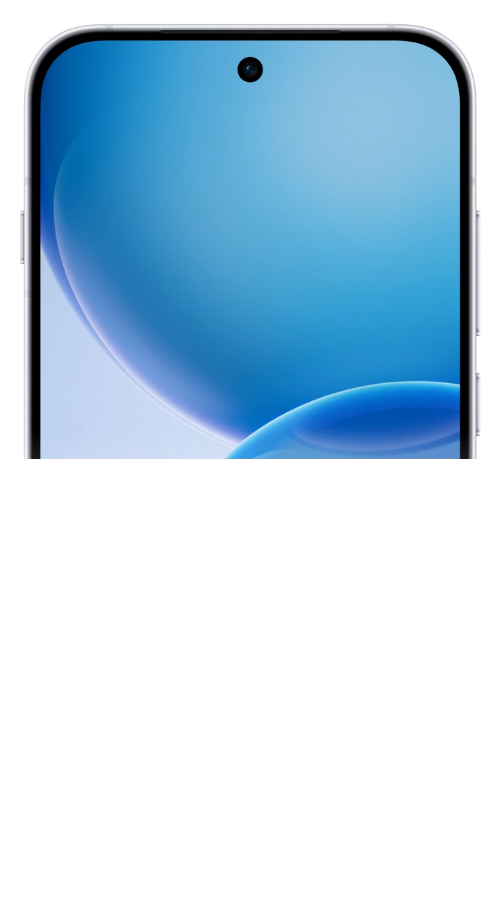 Front view of the OPPO Reno16 5G showcasing its display and thin bezels