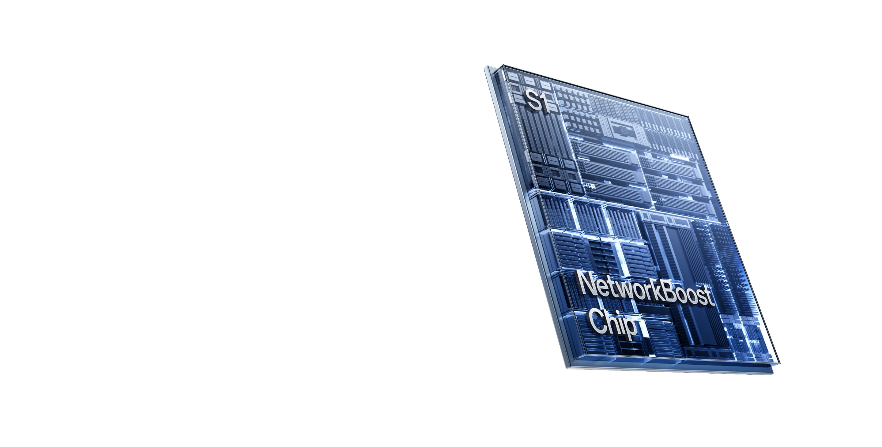 Official OPPO rendered illustration of NetworkBoost Chip S1