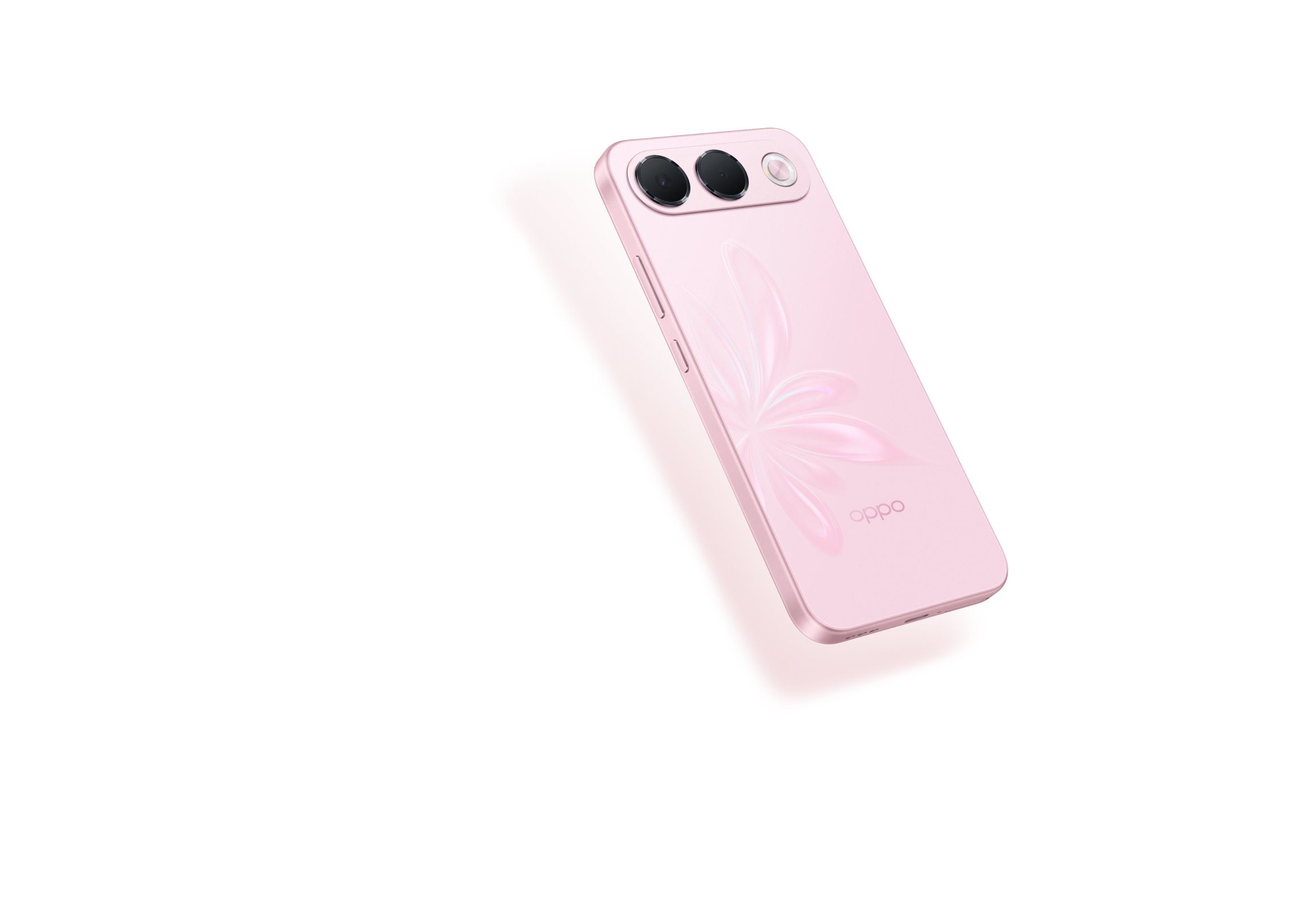 OPPO A7 Pro 5G in Bloom Pink, a global product colour shown for reference and not confirmed for UAE
