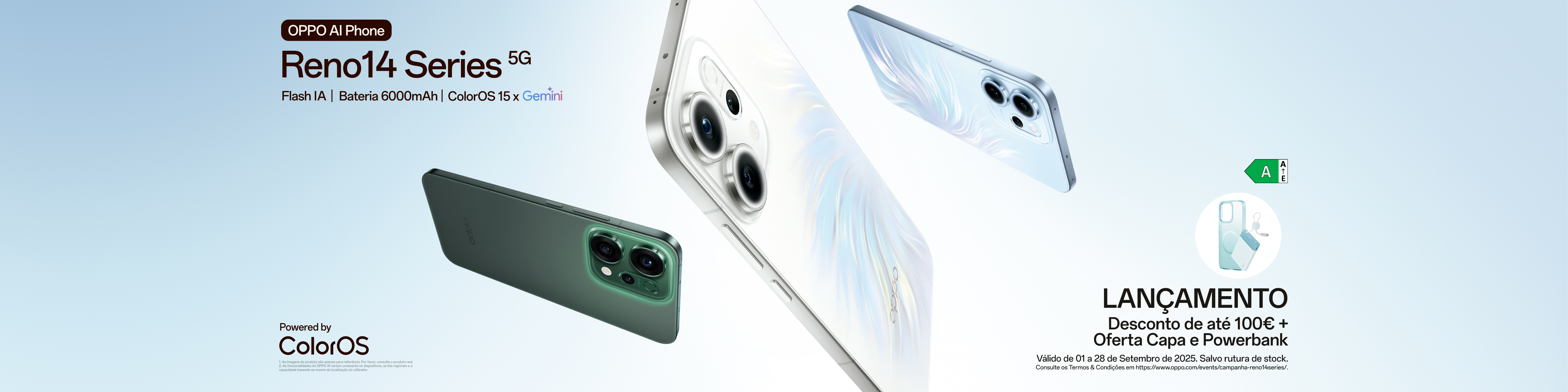 Série Reno14 Campanha Lançamento