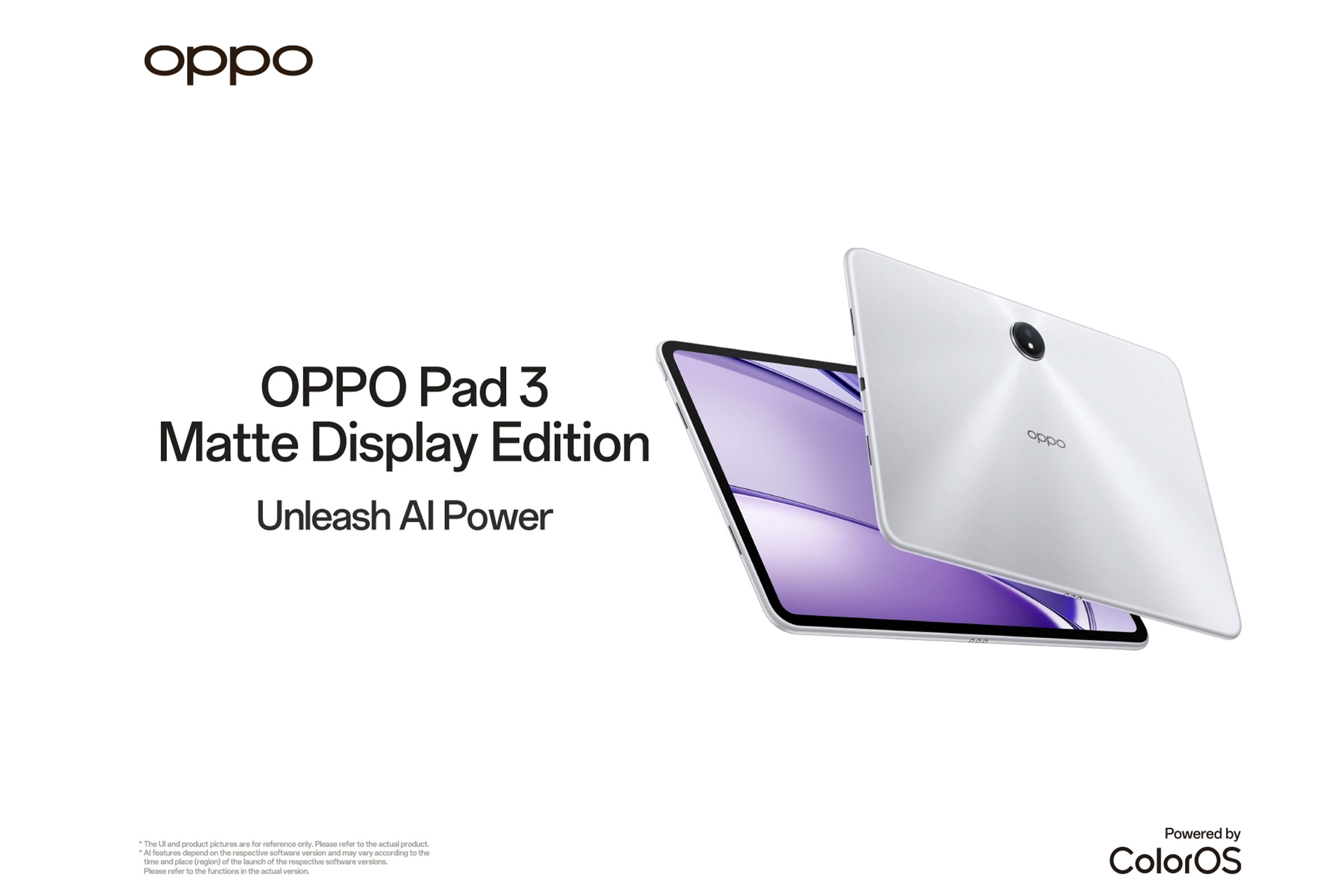 OPPO Pad 3 Matte Display Edition セット OPPO Unveils OPPO Pad 3 Matte Display Edition: The AI-Powered