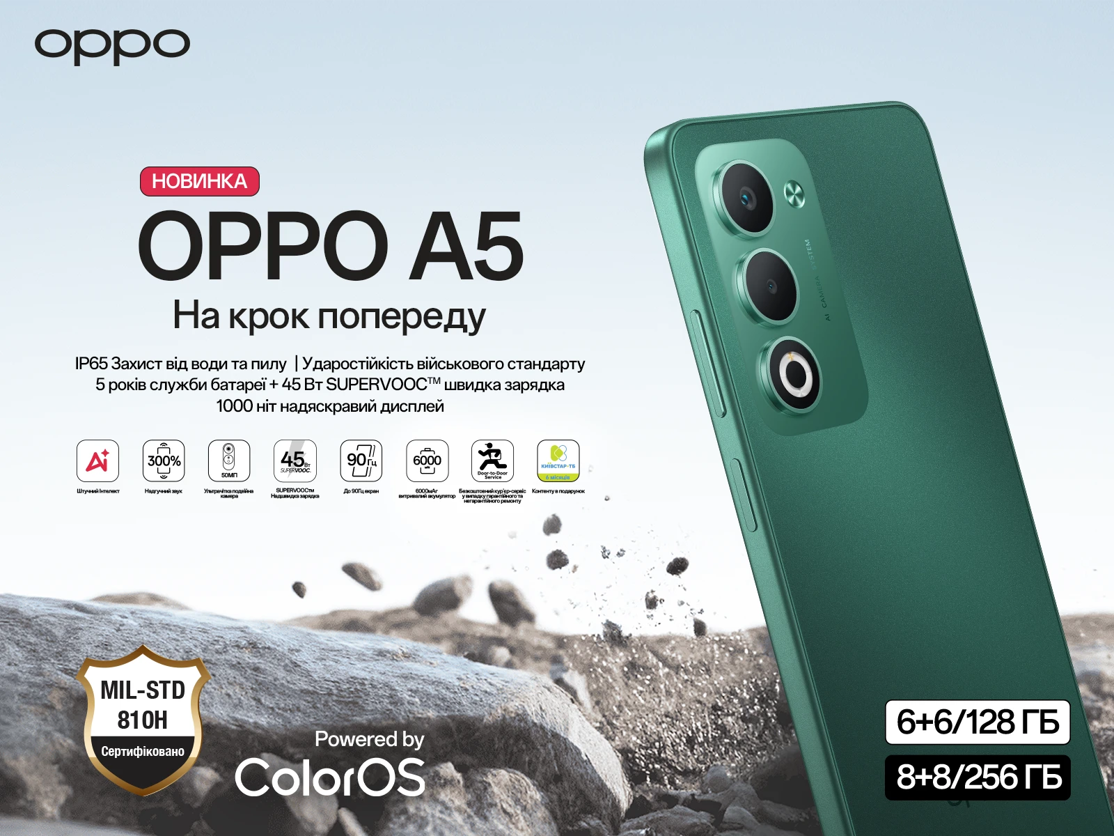 OPPO представляє нові моделі із серії А5 | OPPO Україна