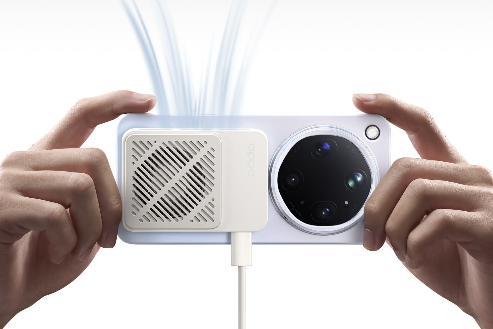 Curved airflow design
