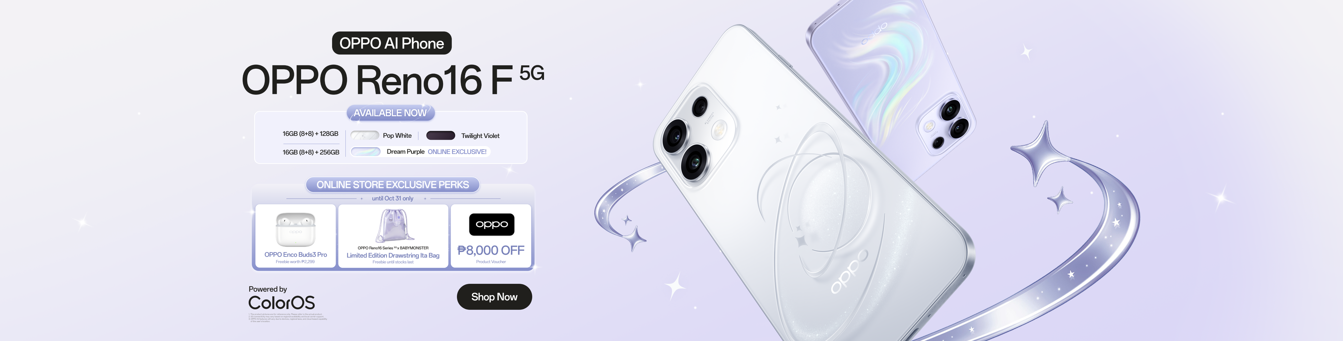OPPO Reno16 F 5G
