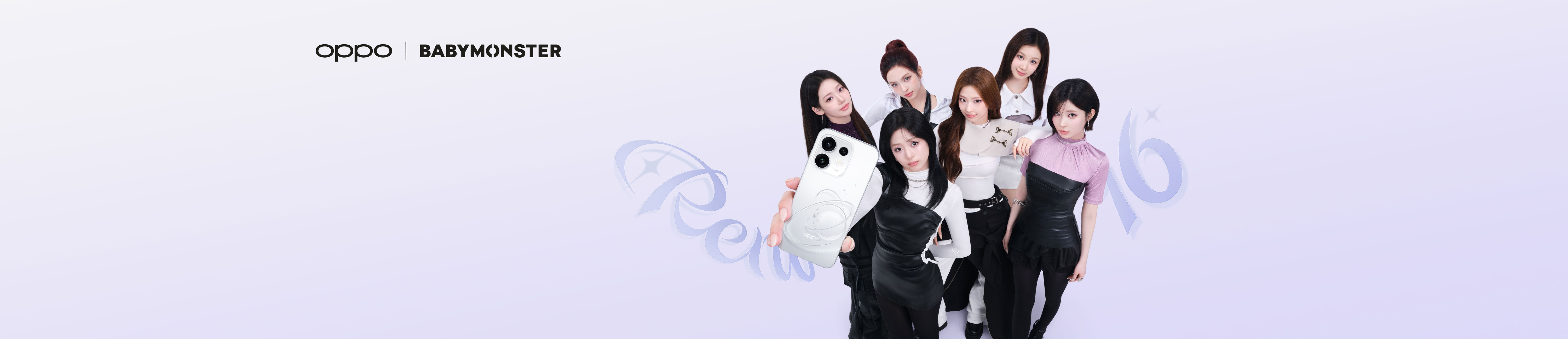 OPPO Reno16 Series featuring BABYMONSTER